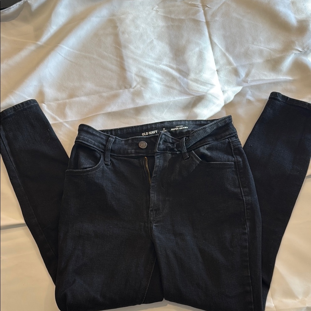 Old Navy Black Skinny Jeans with Stretch